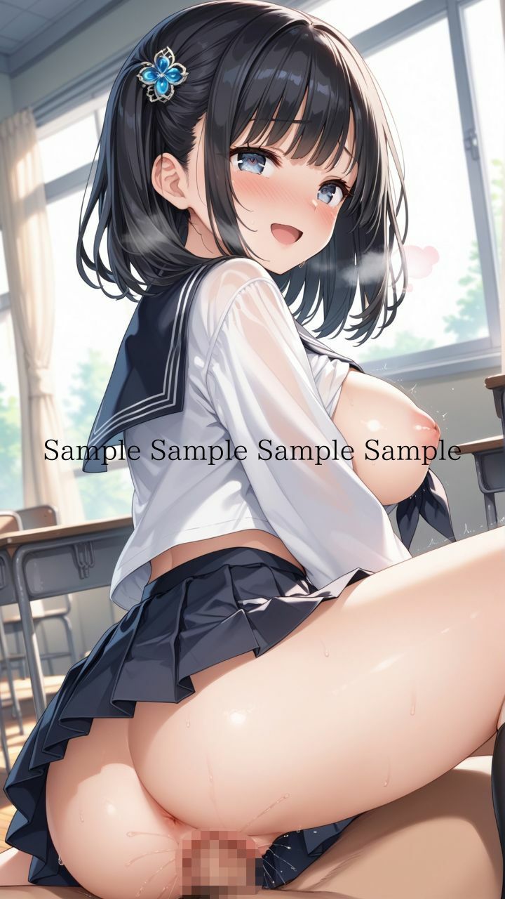オレの中出しで超開運？！ なぜか美少女たちから中出しをおねだりされる日々パート3 サンプル4ページ目