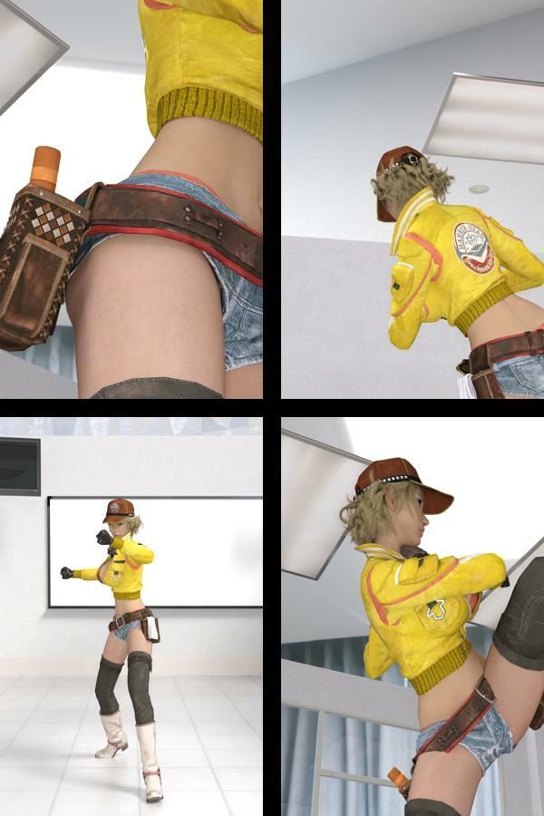 どこかで見たようなメカニック女性のコスプレ撮影風写真集:Mechanic_01 サンプル1ページ目