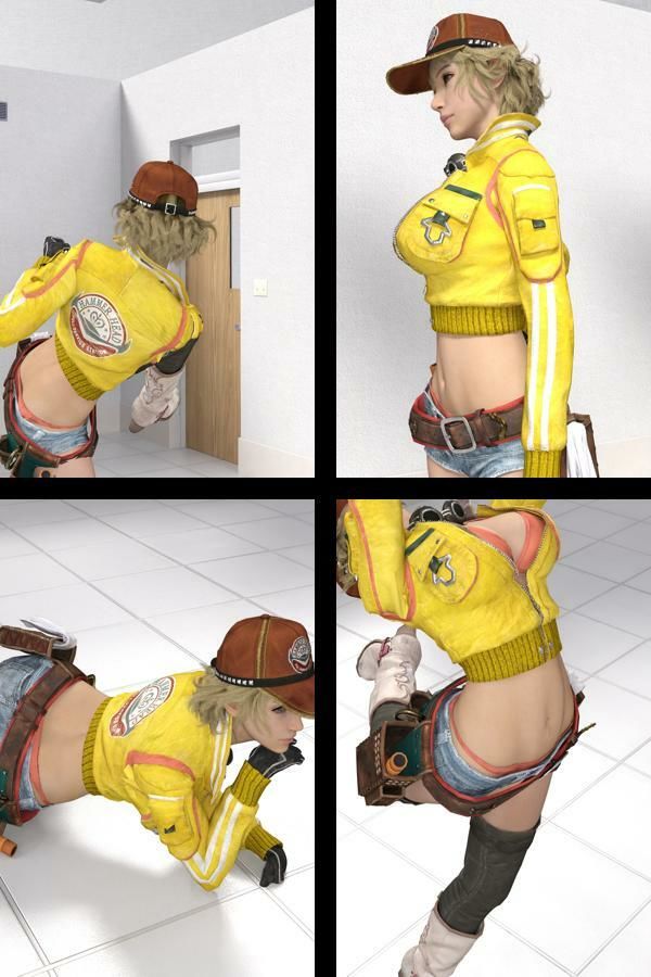 どこかで見たようなメカニック女性のコスプレ撮影風写真集:Mechanic_01 サンプル2ページ目