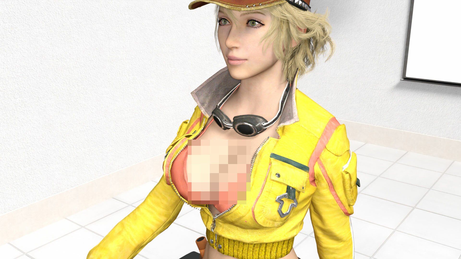 どこかで見たようなメカニック女性のコスプレ撮影風乳揺れ動画:メカニックパイパイ-001 サンプル2ページ目