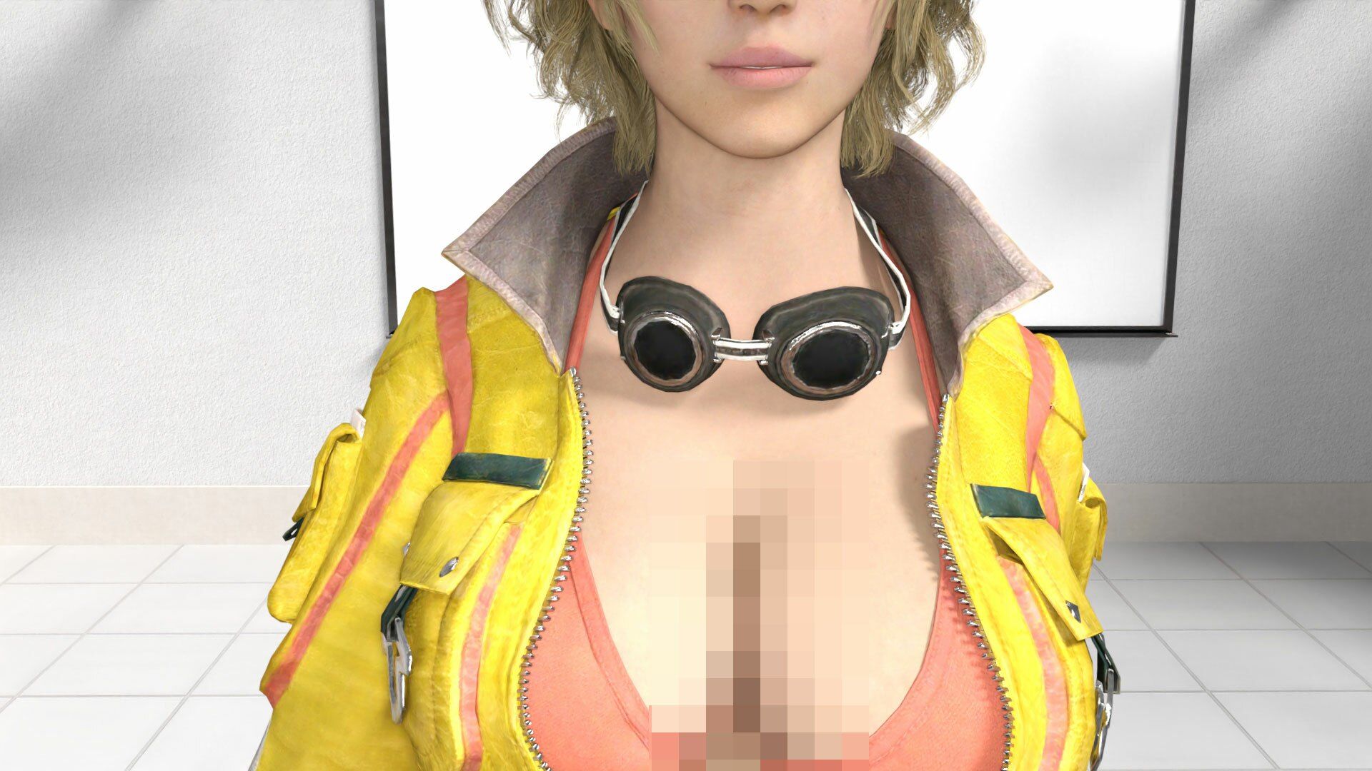 どこかで見たようなメカニック女性のコスプレ撮影風乳揺れ動画:メカニックパイパイ-001 サンプル4ページ目