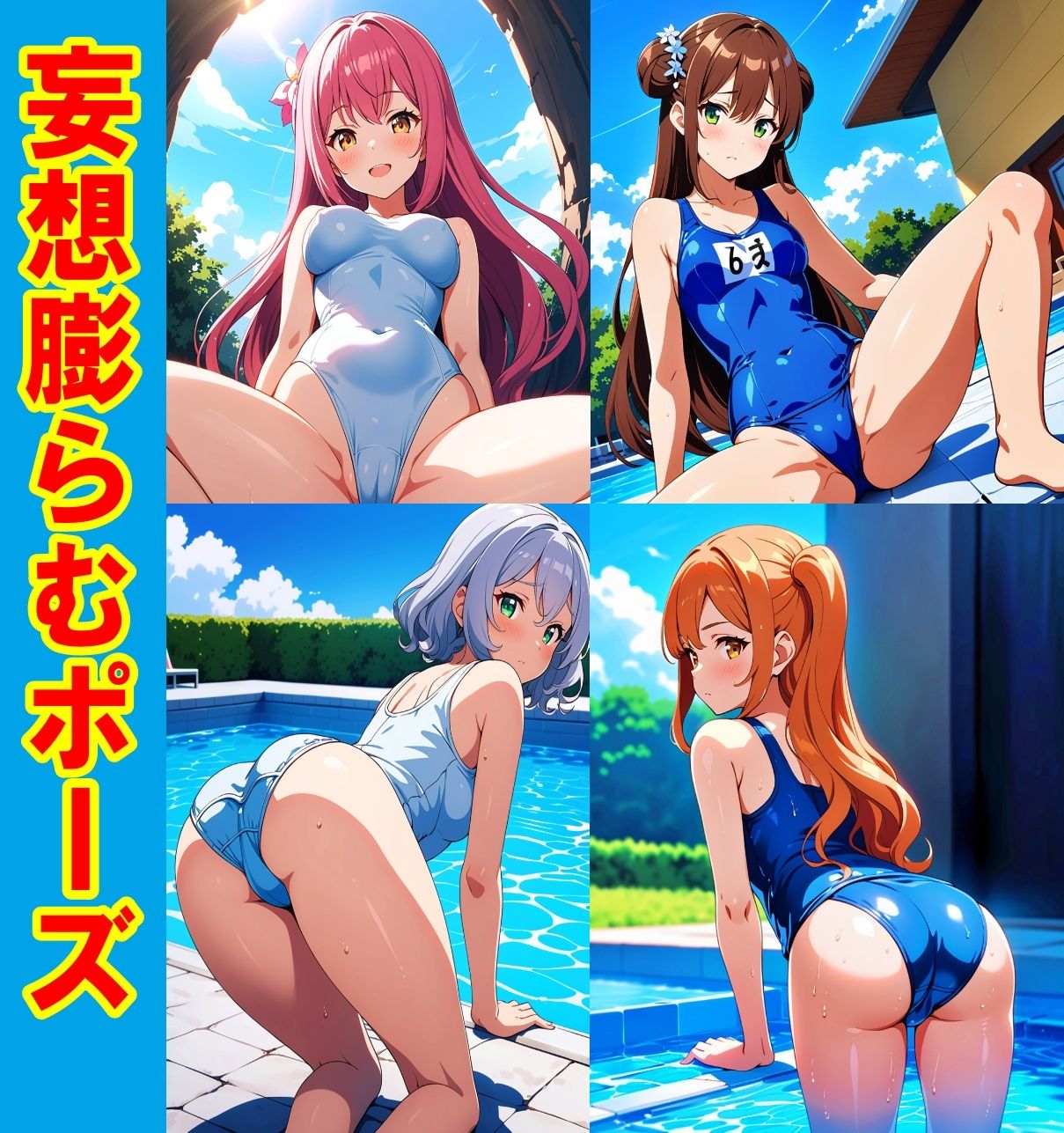 スク水のおかずCG集 サンプル4ページ目