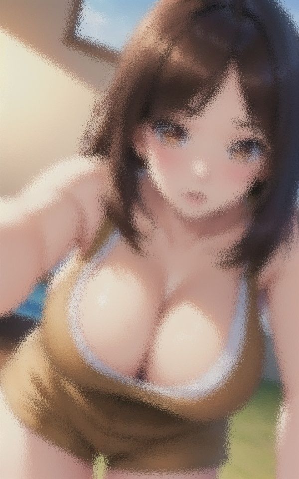 巨乳×タンクトップ 元気っ娘 サンプル5ページ目
