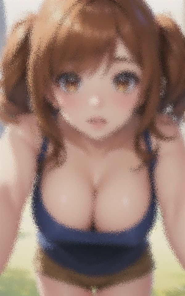 胸が大きすぎる 妹系美女 サンプル4ページ目