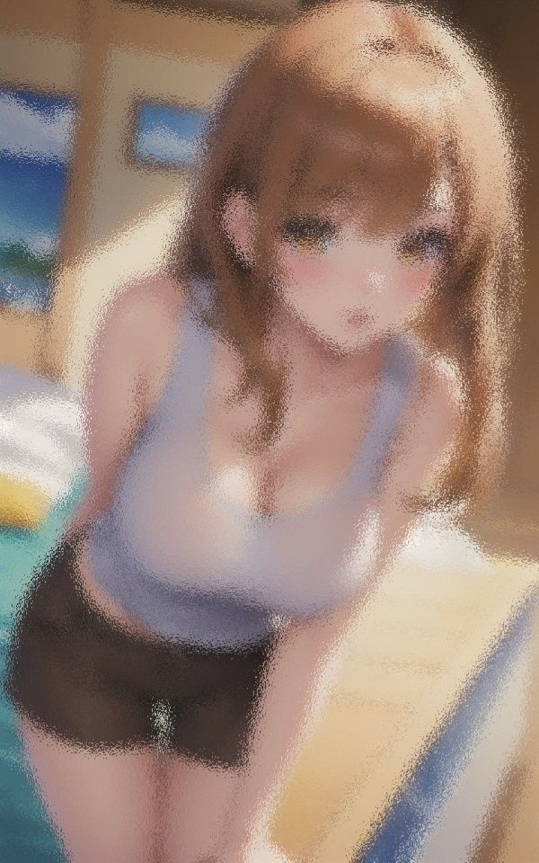 胸が大きすぎる 妹系美女 サンプル5ページ目