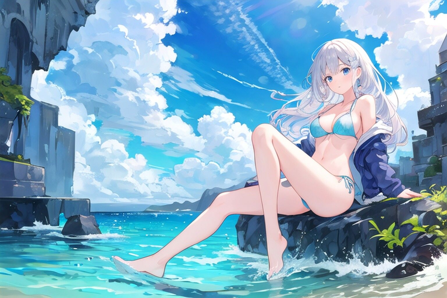 8月のパンツコレクション、おまけに水着など サンプル5ページ目