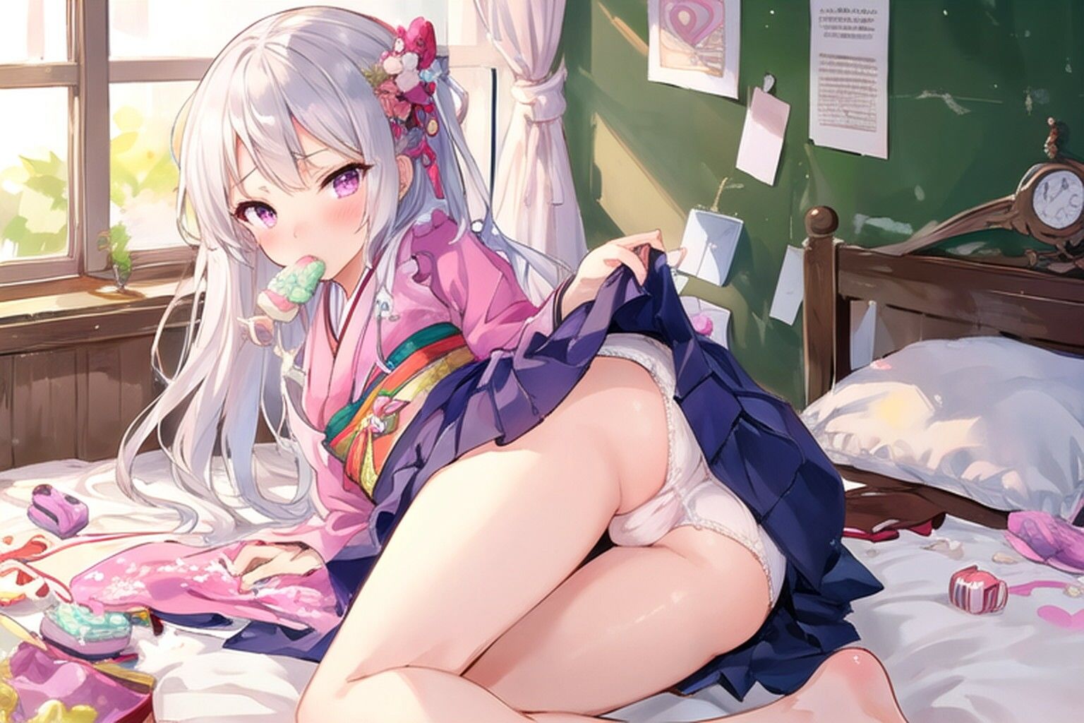 8月のパンツコレクション、おまけに水着など サンプル7ページ目