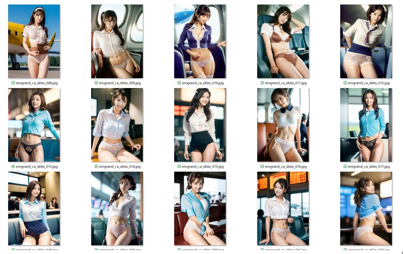 パンモロ特別フライト★エロス航空CA【脱スカ祭 】スカートレス・スペシャル便 サンプル1ページ目