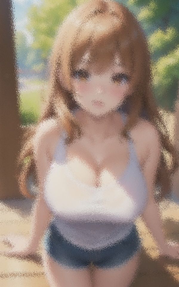 小柄×巨乳 理想の彼女 サンプル1ページ目