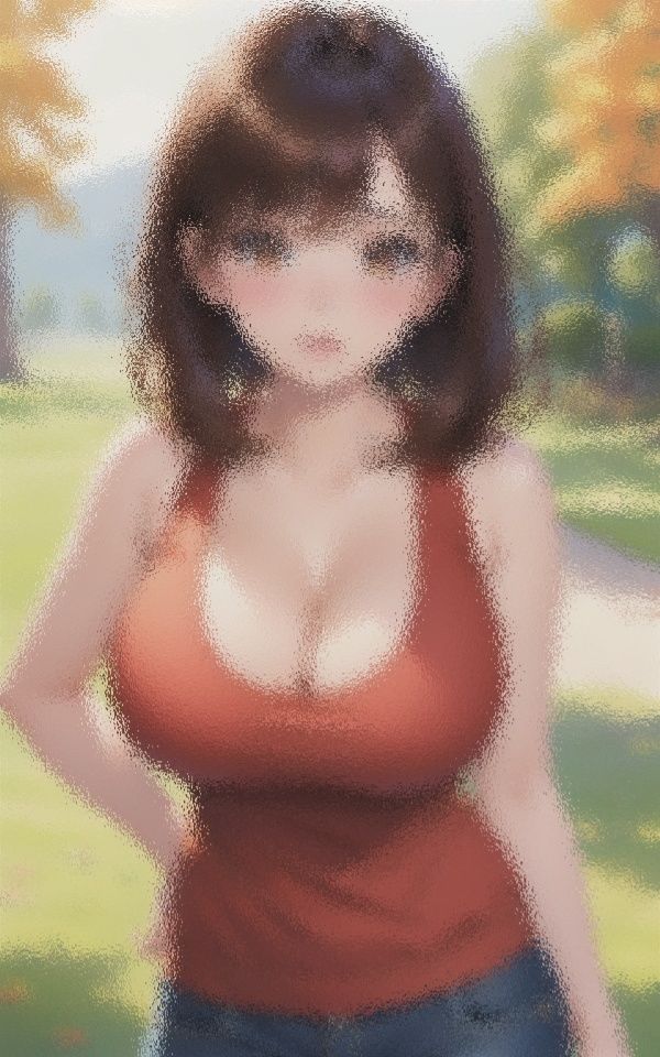 小柄×巨乳 理想の彼女 サンプル2ページ目