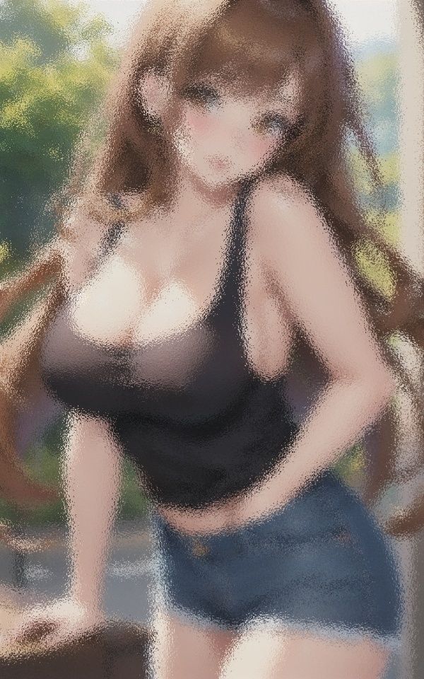 小柄×巨乳 理想の彼女 サンプル4ページ目