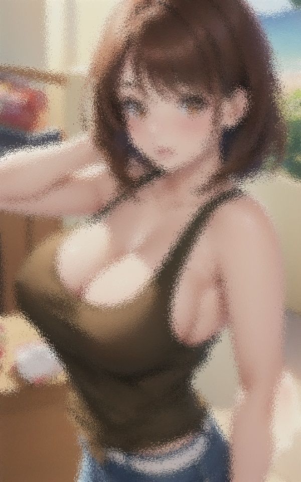 小柄×巨乳 理想の彼女 サンプル5ページ目