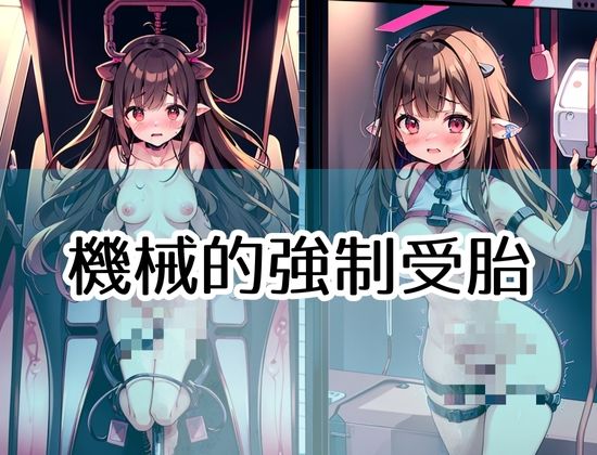 機械的強●受胎ピストマシン「えっ！本物の精子が膣に？」 サンプル1ページ目