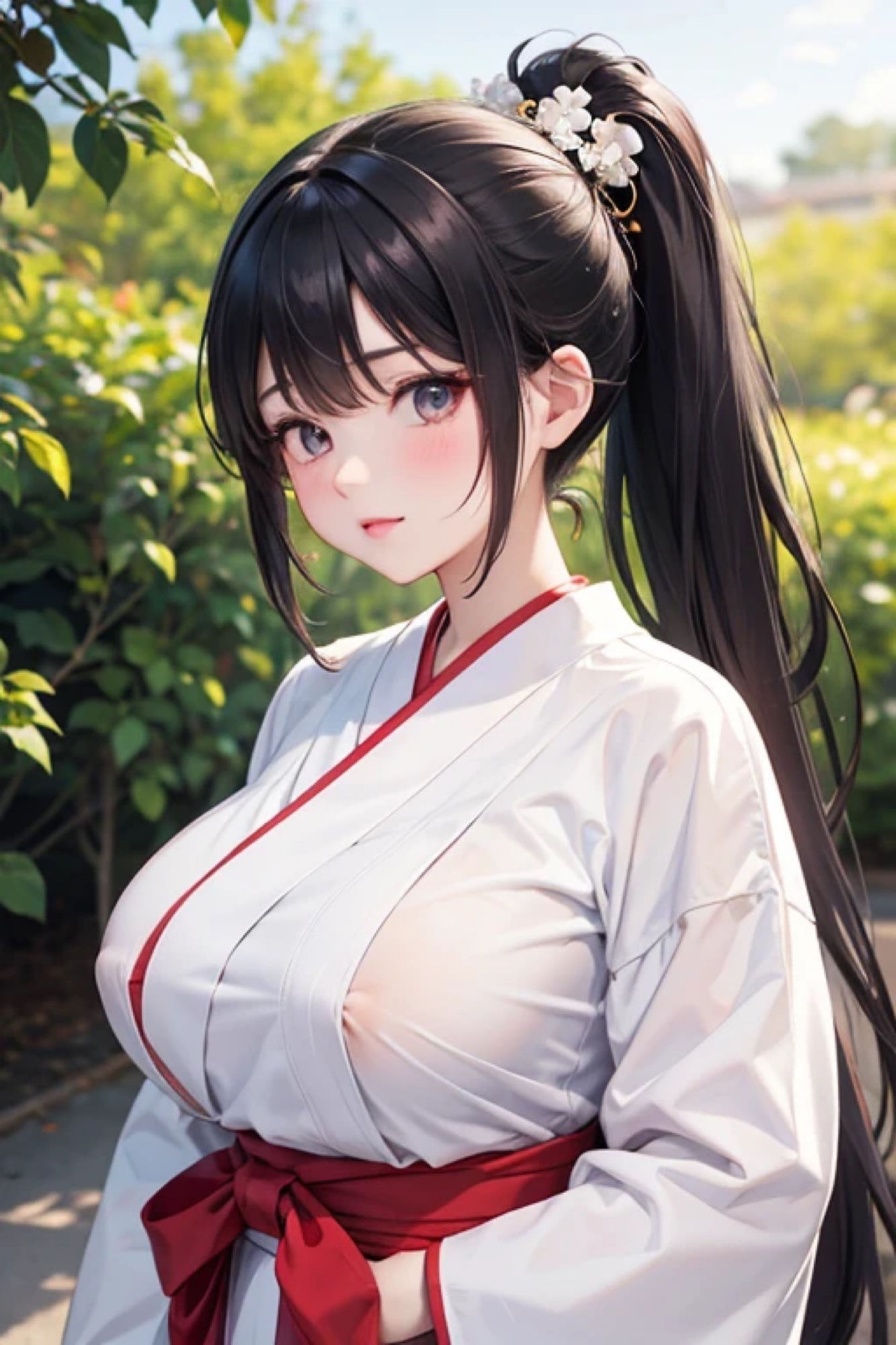 巫女のアレやコレ サンプル2ページ目