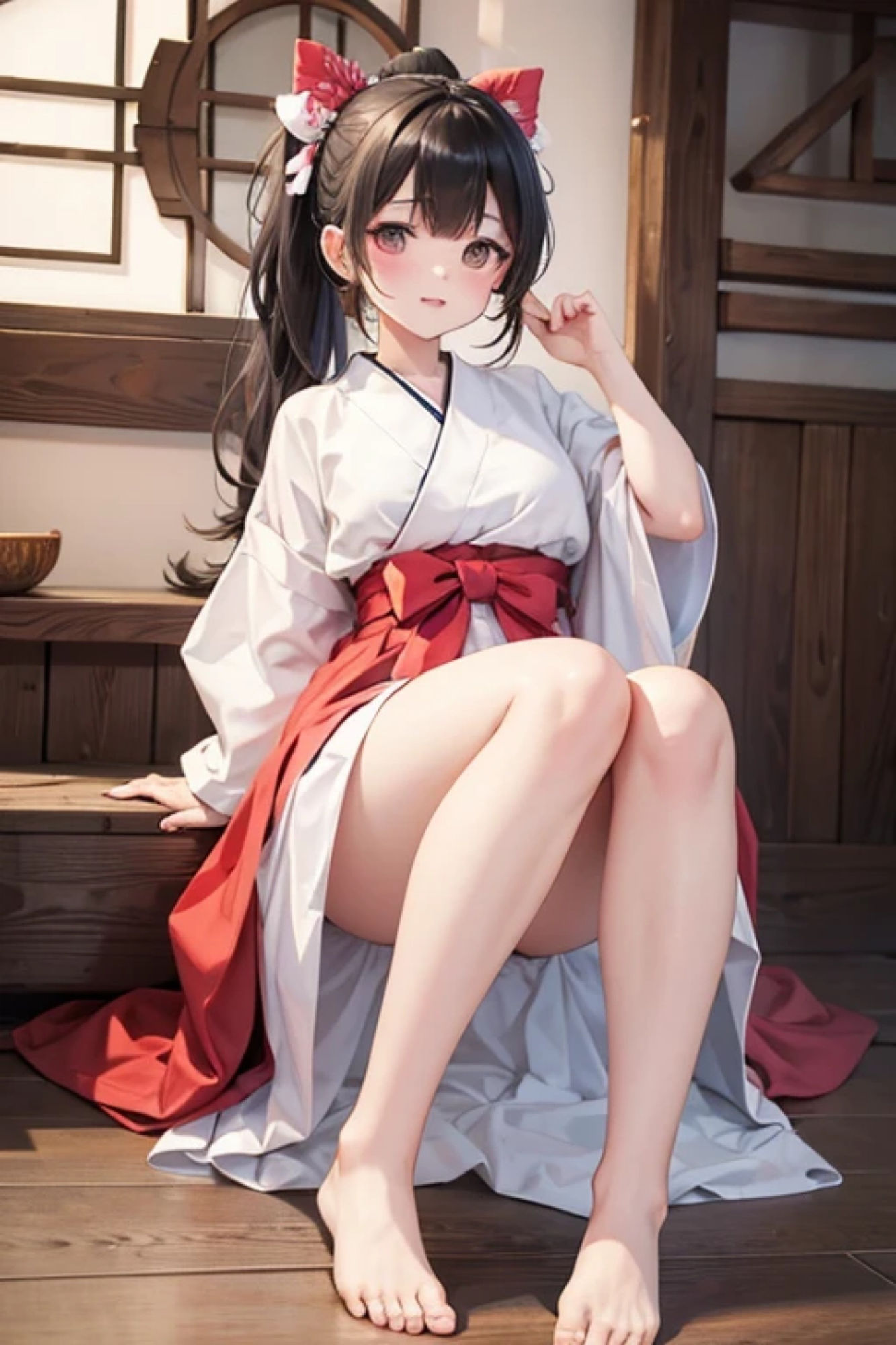 巫女のアレやコレ サンプル10ページ目