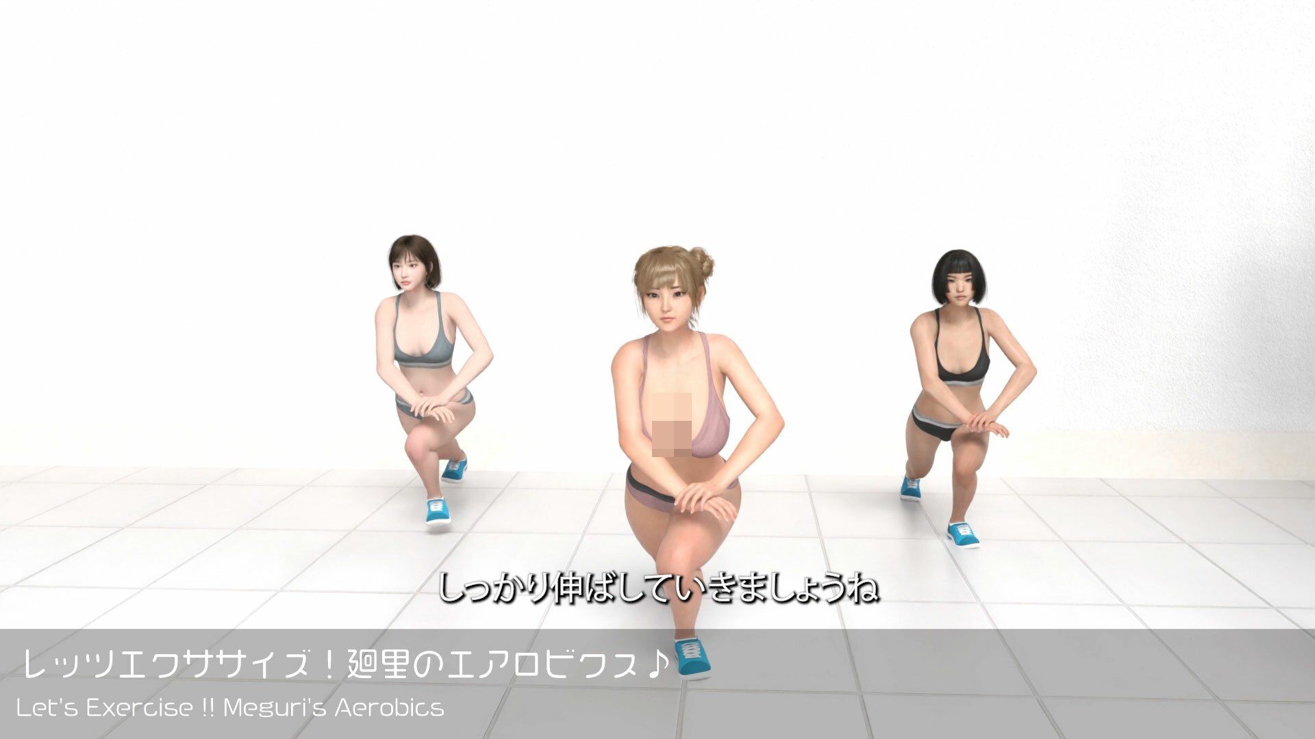 【▲100】廻里のエアロビクス＃001［変態ニュースジャパンの1コーナー］ サンプル3ページ目