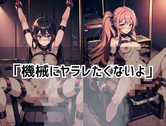 マシーン拘束「機械とえっちなんてやだよぉ」 サンプル2ページ目
