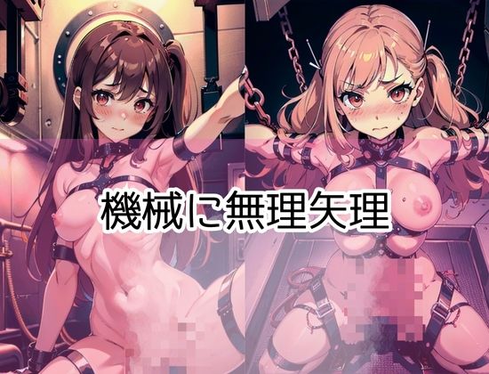 機械に無理矢理レ●プされる女の子 サンプル1ページ目