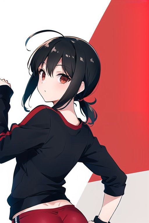 虹かけ誌 艦隊○れくしょん イラスト集16 吹雪 ♪ブルマブルマレッドブルマ 合体だ！ サンプル2ページ目