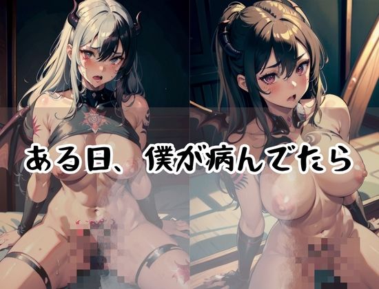 悪魔の女に強●的射精強要された サンプル1ページ目