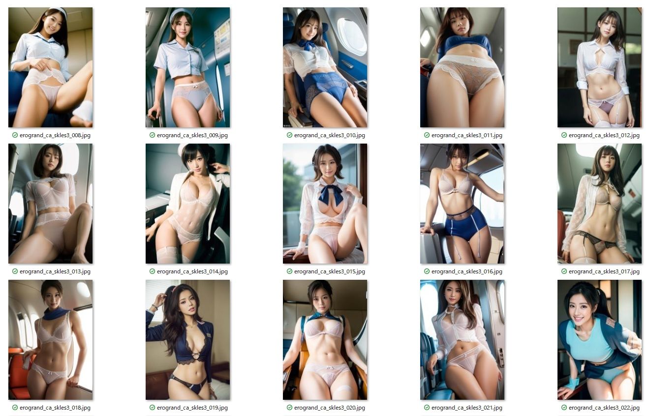 パンモロ特別フライト【第3弾】★エロス航空CA【脱スカ祭 】スカートレス・スペシャル便 サンプル1ページ目