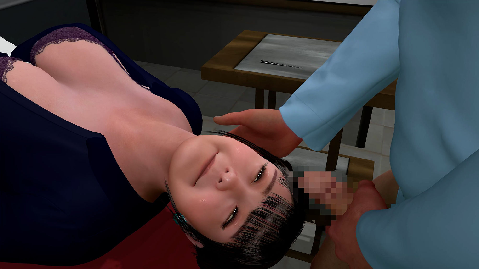 変態者歯医者の特別治療にま〇こが びしょ濡れ揺れる爆乳ムチムチすみれ サンプル2ページ目