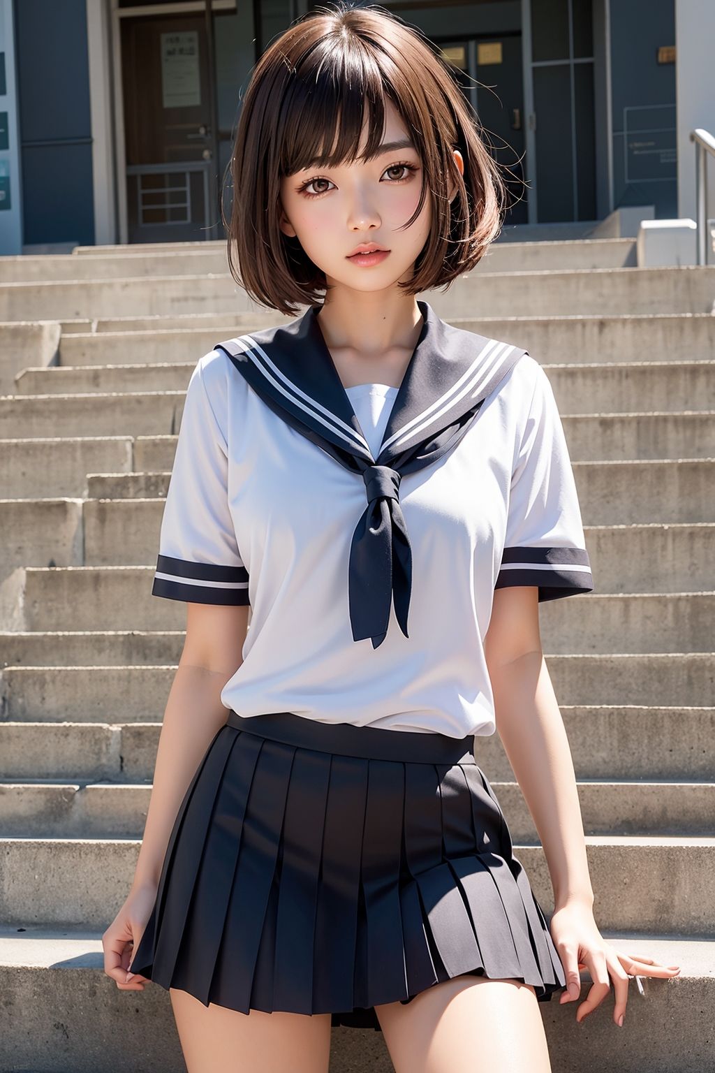 脱衣の天使たち ボブカット編 サンプル1ページ目