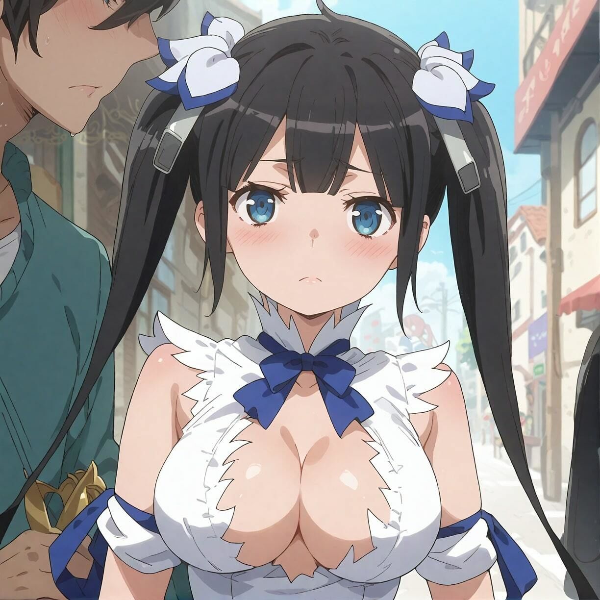 俺の神〇 〜肉便器NO.10 ヘスティ〇 ポンコツボクっこなロ〇巨乳女神〜 サンプル1ページ目