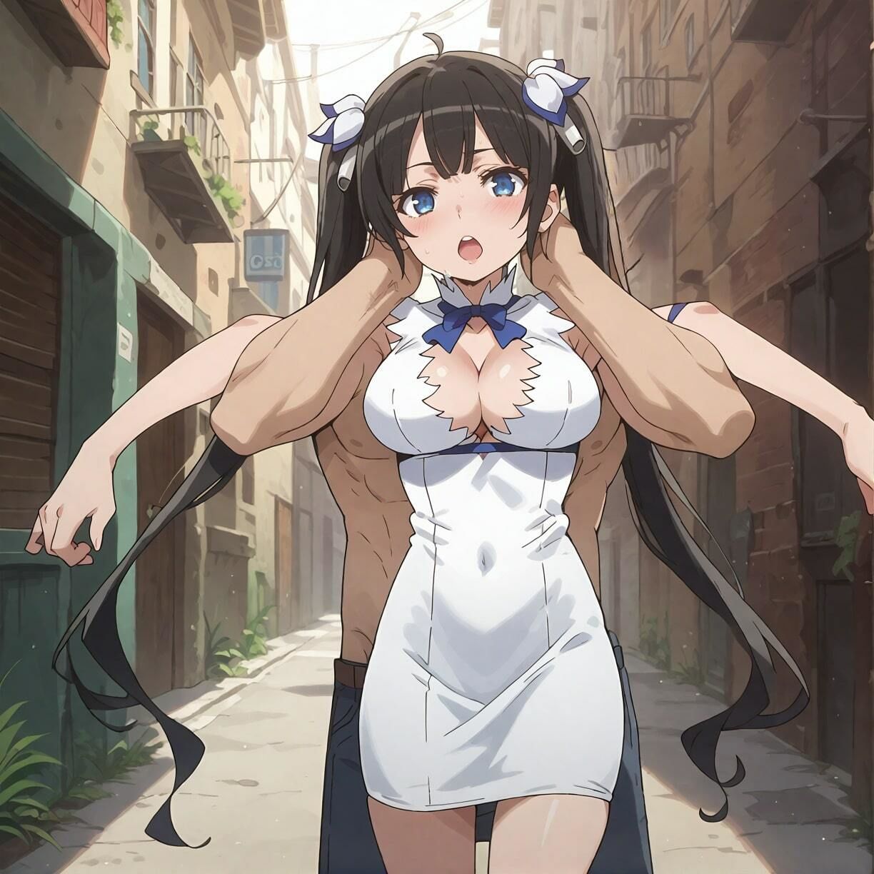 俺の神〇 〜肉便器NO.10 ヘスティ〇 ポンコツボクっこなロ〇巨乳女神〜 サンプル4ページ目