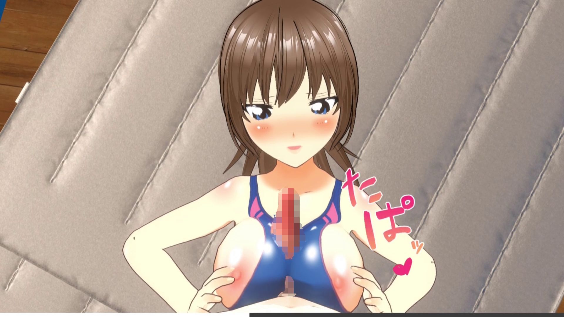 コーチが水泳部女子にムラムラして胸の引き締め運動と称して鬼パイズリ_みずほ編【鬼コーチの鬼抜き1分間トレーニングシリーズ】 サンプル3ページ目