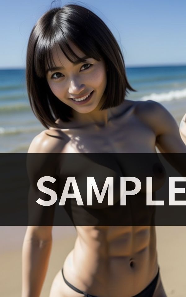 ムキムキ女子と戯れたい サンプル2ページ目
