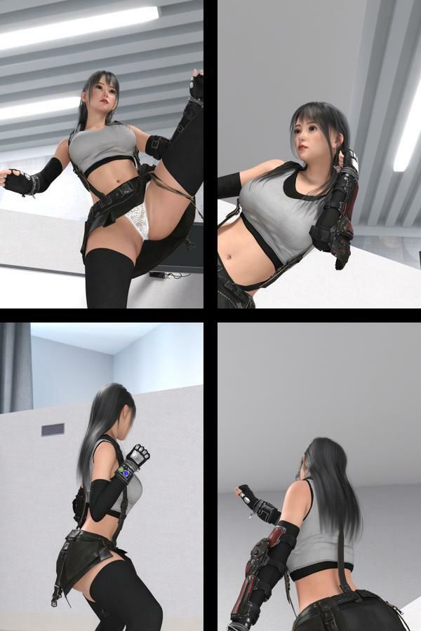 二階堂沙耶の女性格闘家コスプレ写真集 Final Fighter-02 サンプル2ページ目
