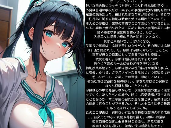 ロリ性行為特別学校 サンプル1ページ目