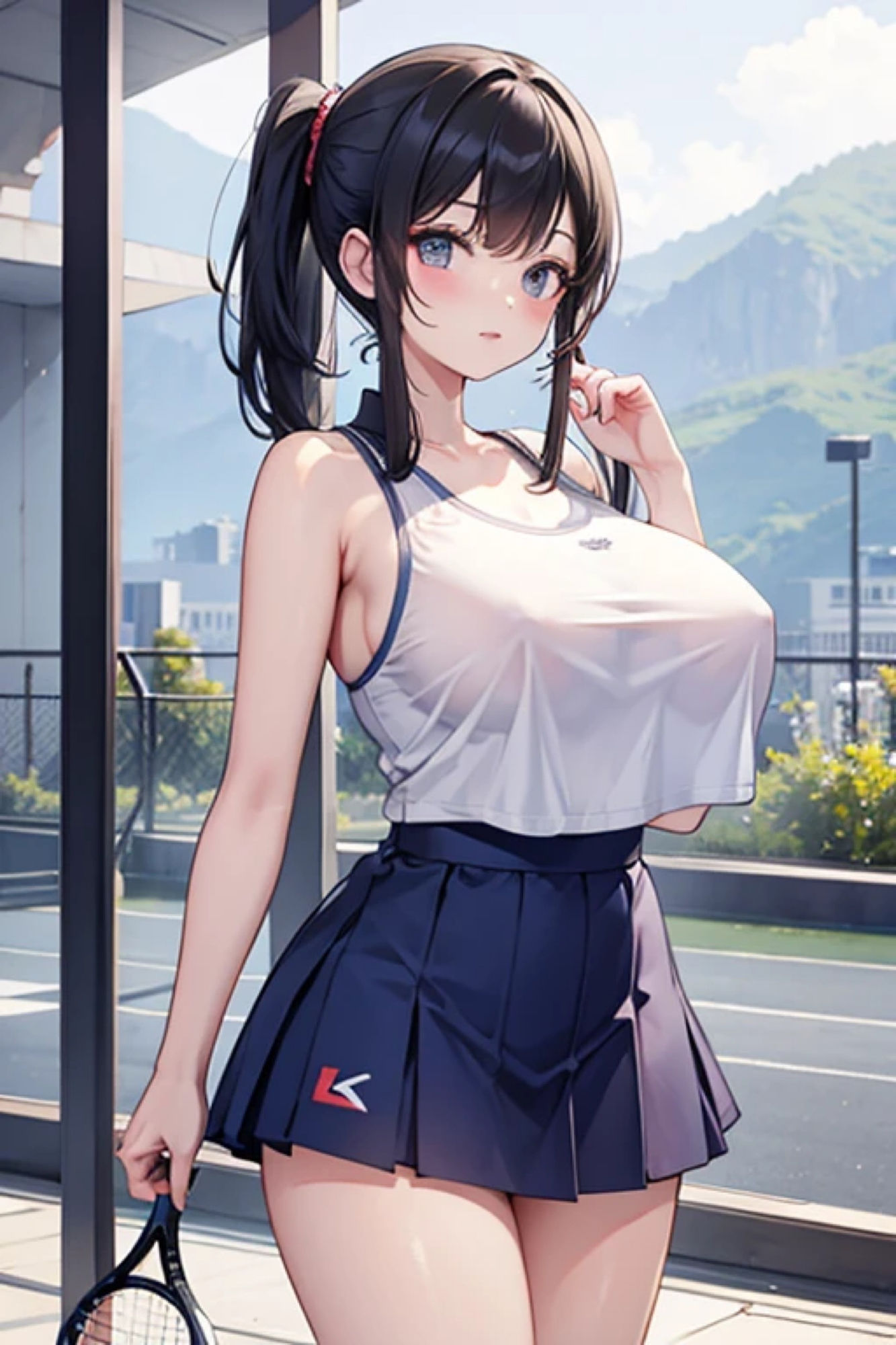 テニスガールのアレやコレ サンプル8ページ目