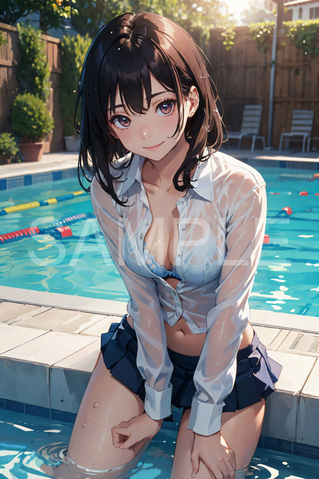 女子校へ潜入！制服女子パンチラ図鑑 サンプル9ページ目