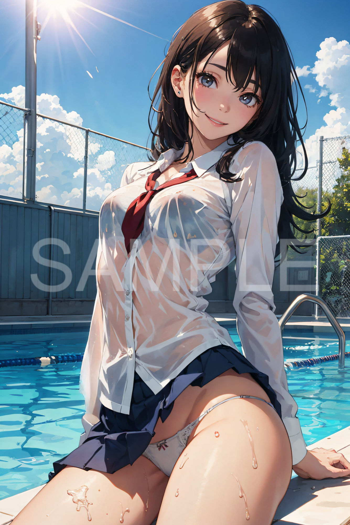女子校へ潜入！制服女子パンチラ図鑑 サンプル10ページ目