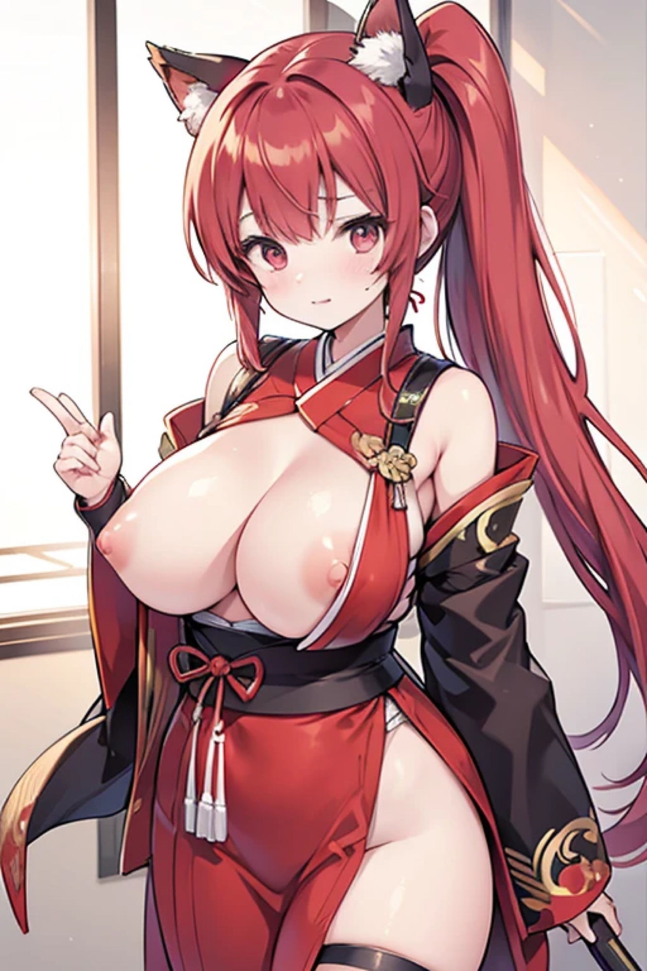 レッドクノイチのアレやコレ サンプル1ページ目