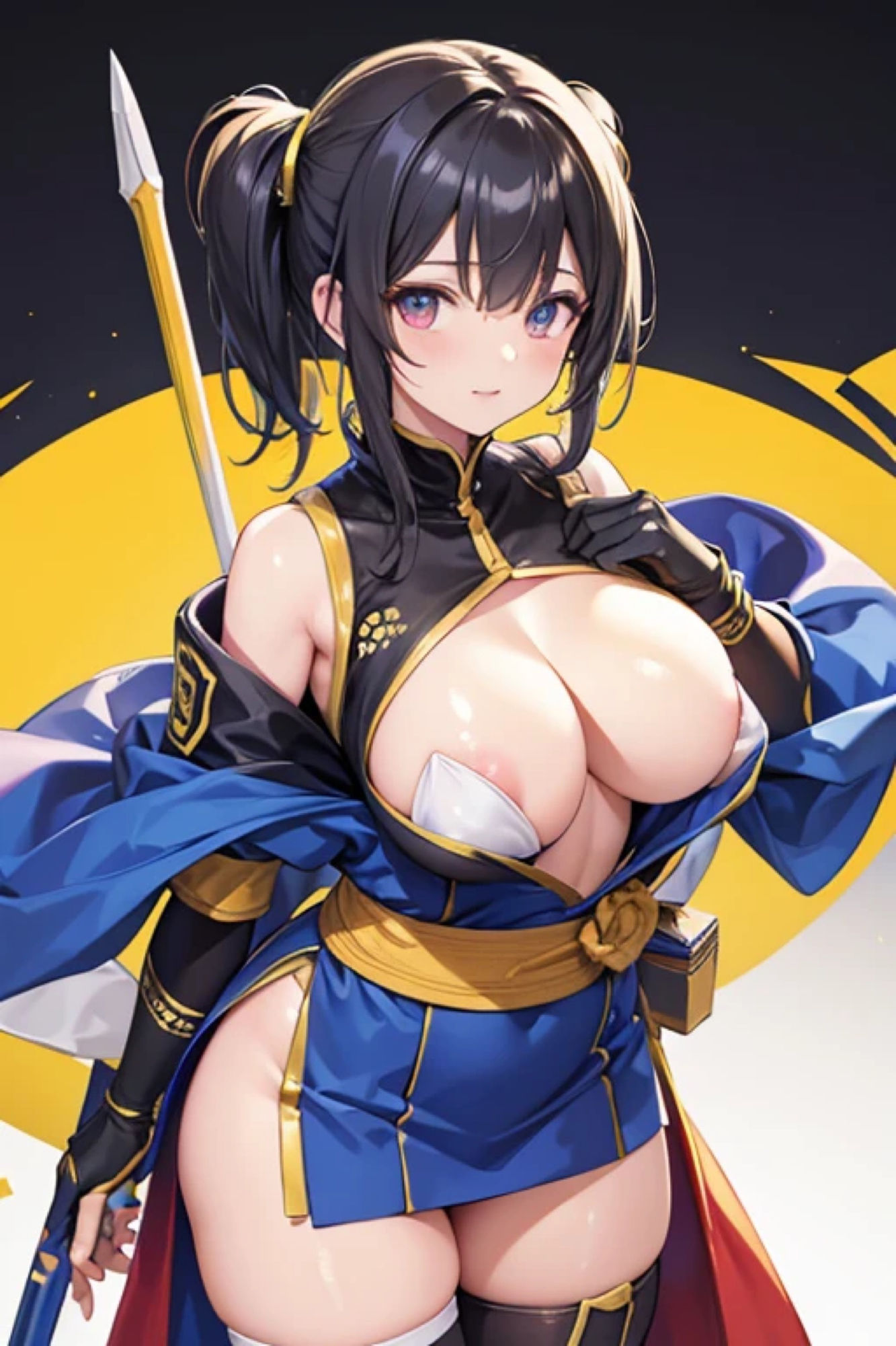 イエロークノイチのアレやコレ サンプル6ページ目