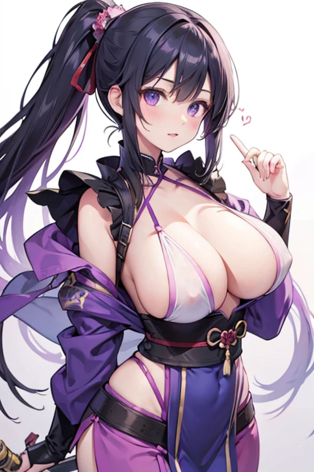 パープルクノイチのアレやコレ サンプル3ページ目