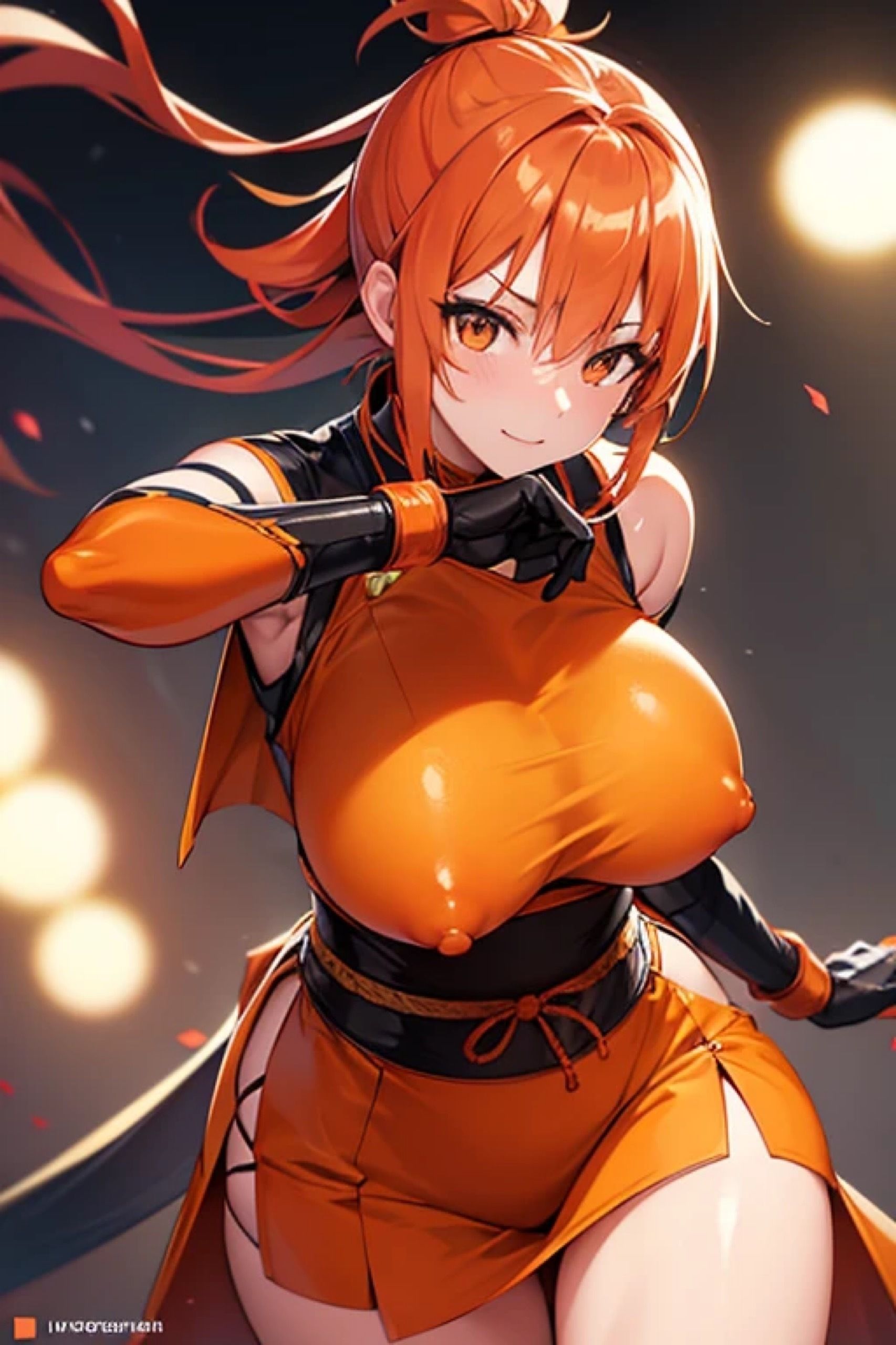 オレンジクノイチのアレやコレ サンプル7ページ目