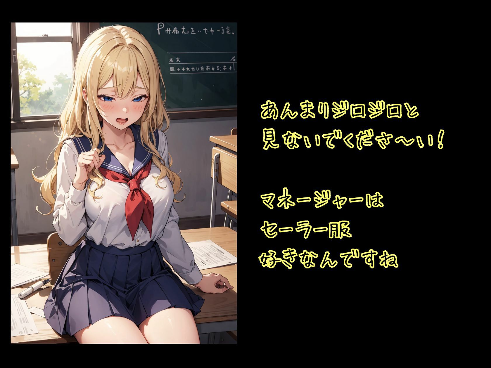 ハニートラップ ぶっかけ用CG集 制服編 サンプル4ページ目
