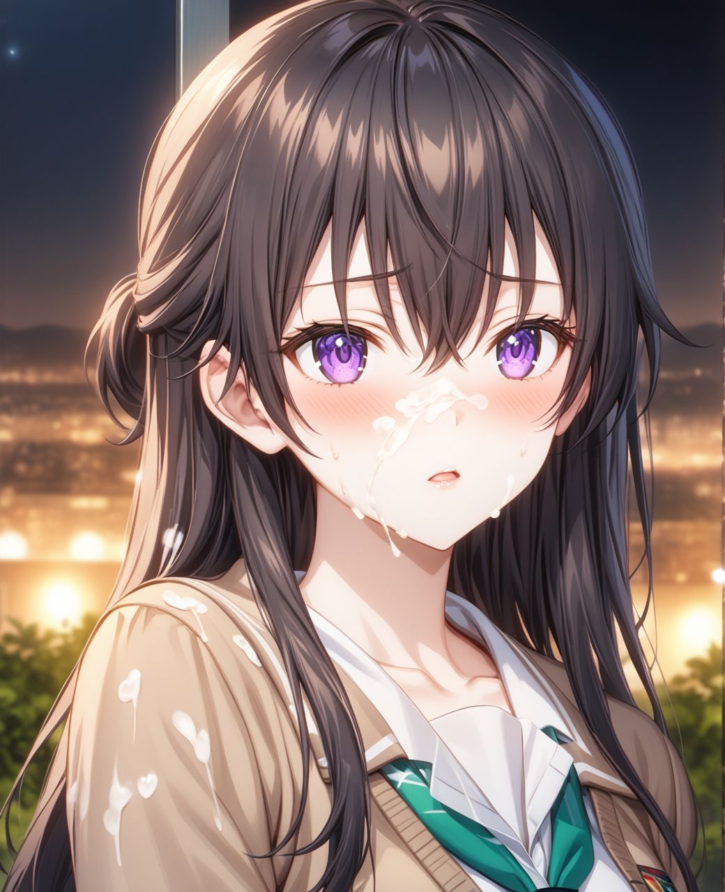 美少女〇〇まみれ・周〇有希（ロシデレ） サンプル9ページ目