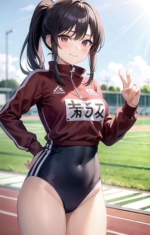 スラッとした女子部員たちがおチンポに発情！汗だくSEXで何度も中出し！ サンプル1ページ目