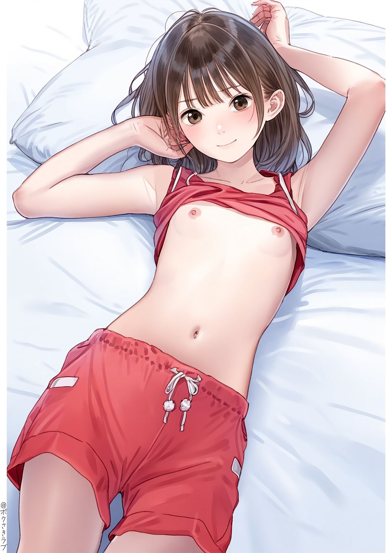 部屋着女子1 サンプル4ページ目