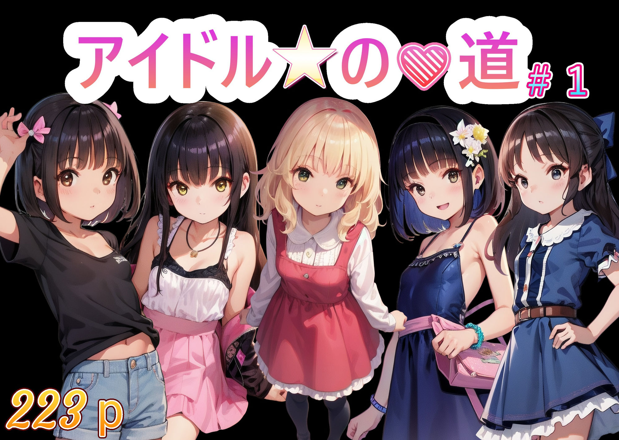 アイドルの道 1 サンプル1ページ目