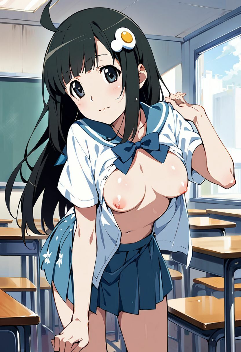 阿良々木月火の学園生活 サンプル1ページ目
