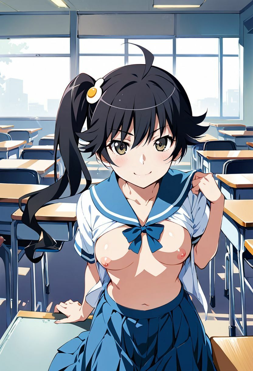 阿良々木 火憐の学園生活 サンプル1ページ目