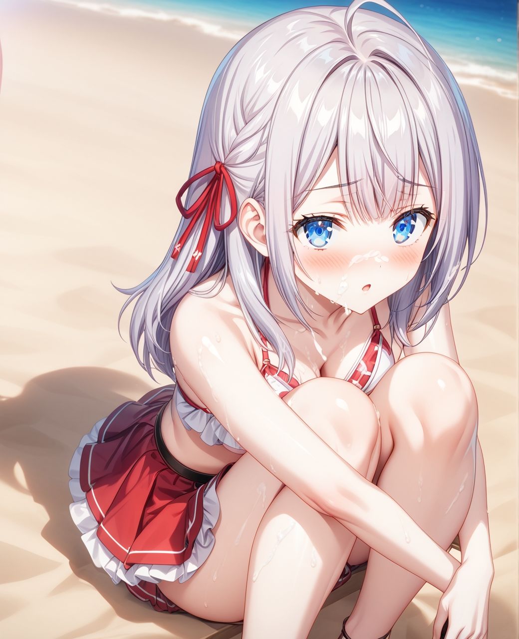 美少女〇〇まみれ・ア〇リャ（ロシデレ） サンプル7ページ目