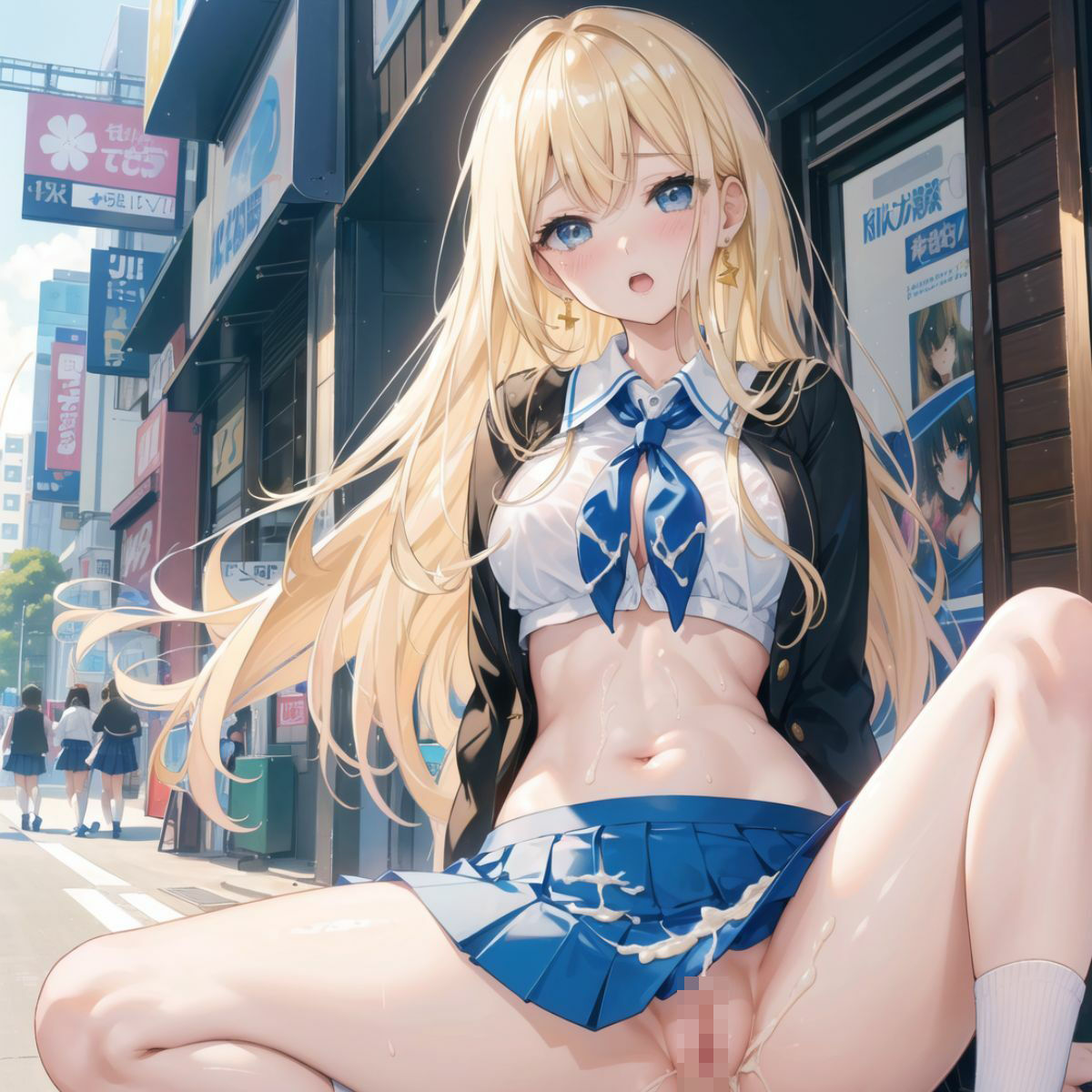 夏の性欲超開放！！猛暑で頭の回らないJKたちを欲望まかせにお外でハメまくる！！ サンプル3ページ目