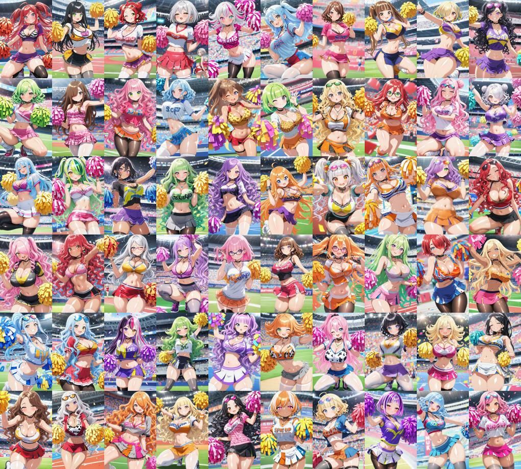 60キャラ ギャルチアガール 即オチ2コマ サンプル10ページ目